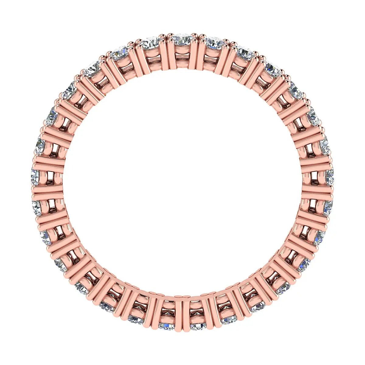 2.2mm Classic Claw Set 100% - Lab - grown Diamond | 18k Rose Gold - Lester & Brown