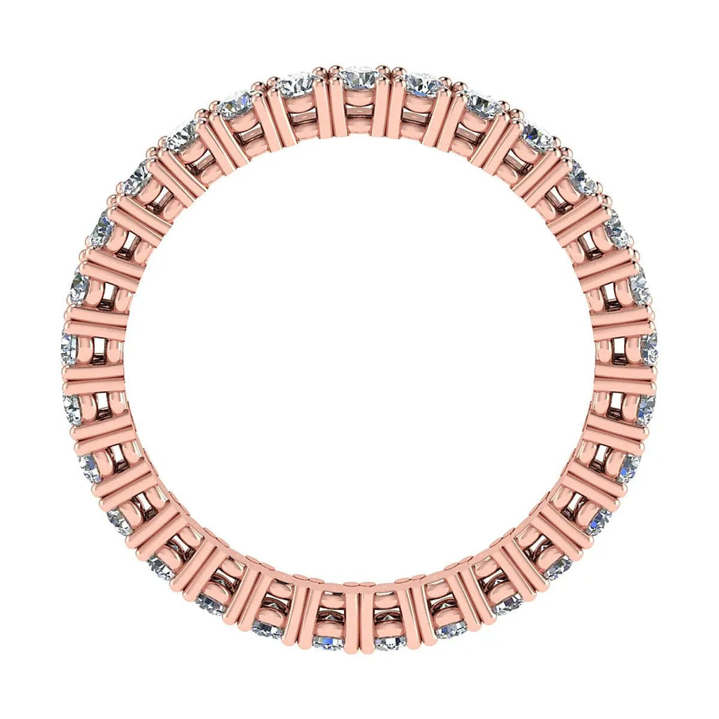 2.2mm Classic Claw Set 100% - Lab - grown Diamond | 18k Rose Gold - Lester & Brown