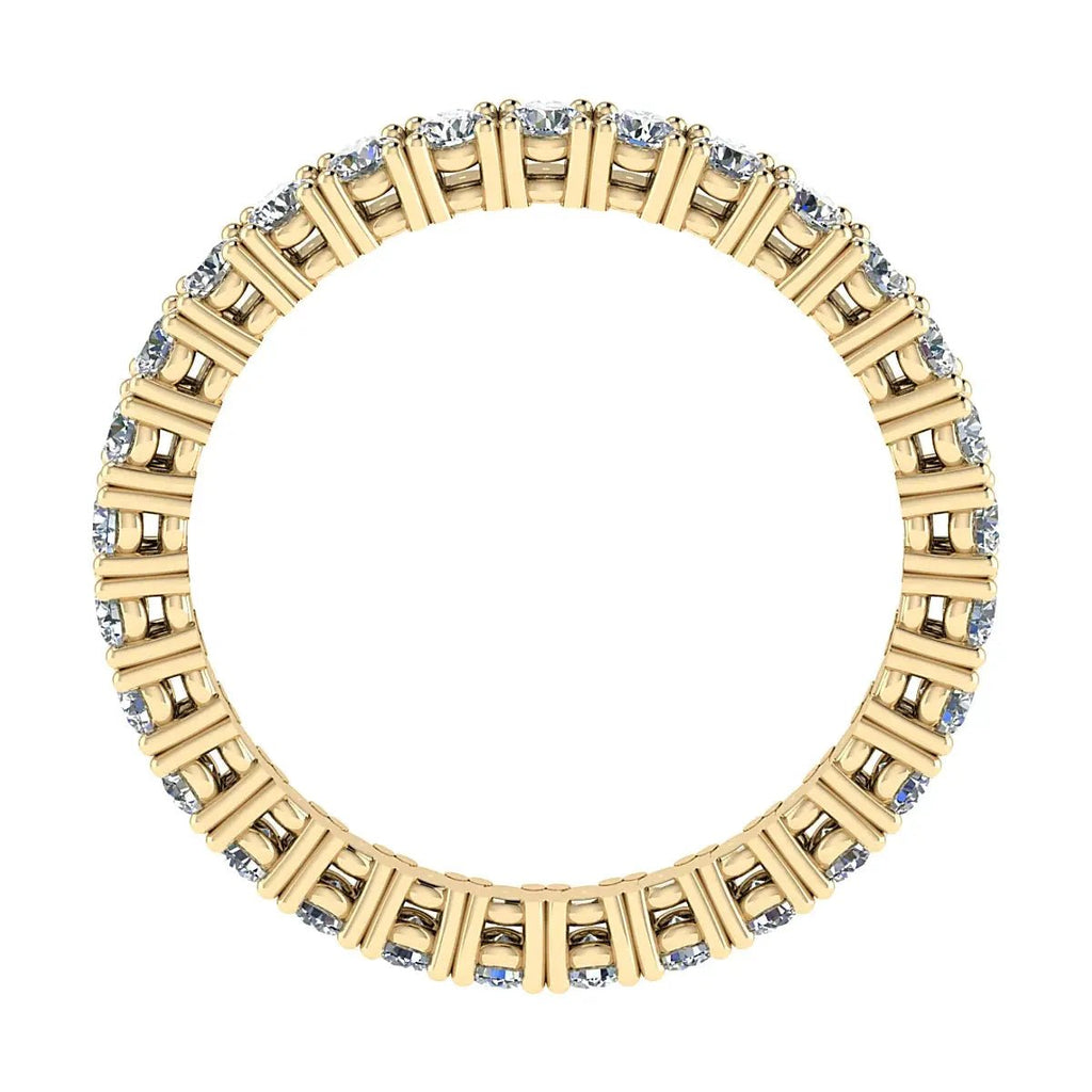 2.2mm Classic Claw Set 100% - Lab - grown Diamond | 18k Yellow Gold - Lester & Brown