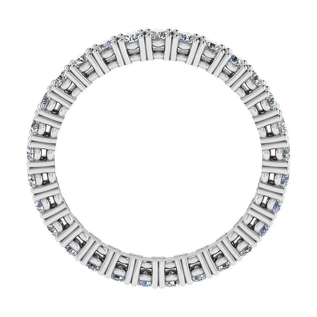 2.2mm Classic Claw Set 100% - Lab - grown Diamond | Platinum - Lester & Brown