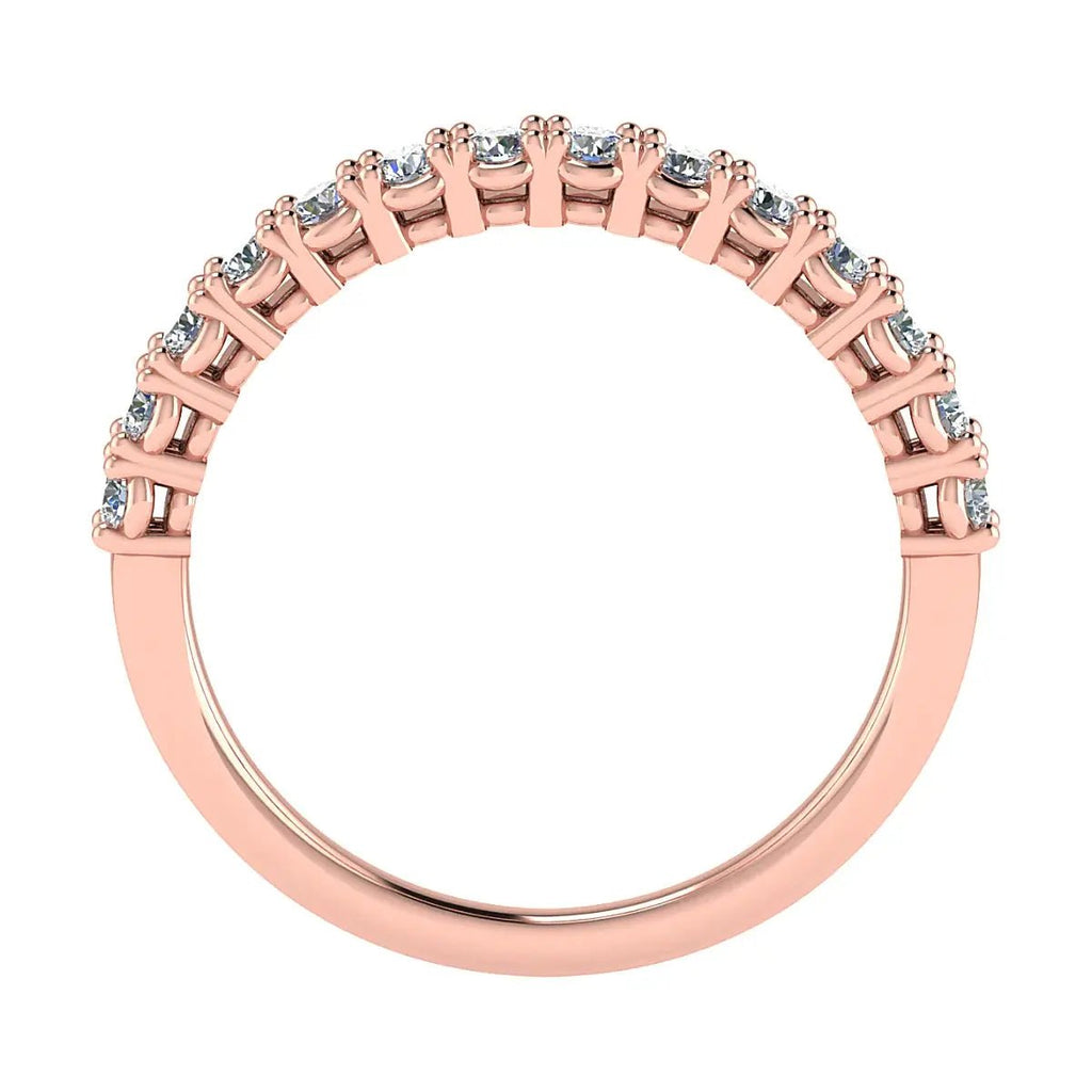 2.2mm Classic Claw Set 50% - Lab - grown Diamond | 18k Rose Gold - Lester & Brown