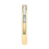 2.50mm Portait Baguette Channel Set 50% - Lab - grown Diamond | 18K Yellow Gold - Lester & Brown