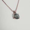 2ct Lab - Grown Diamond Pendant | 18k Rose Gold - Lester & Brown