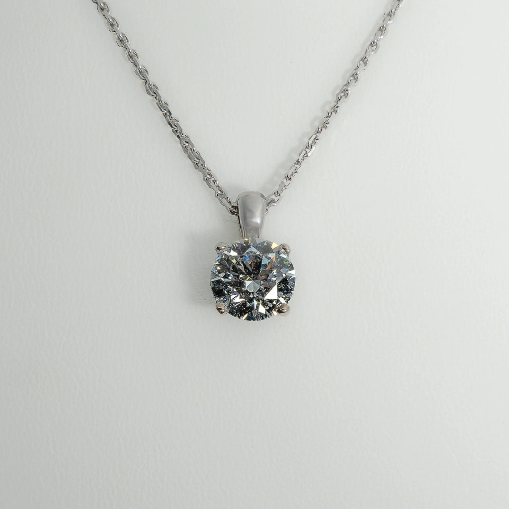 2ct Lab - Grown Diamond Pendant | Platinum - Lester & Brown