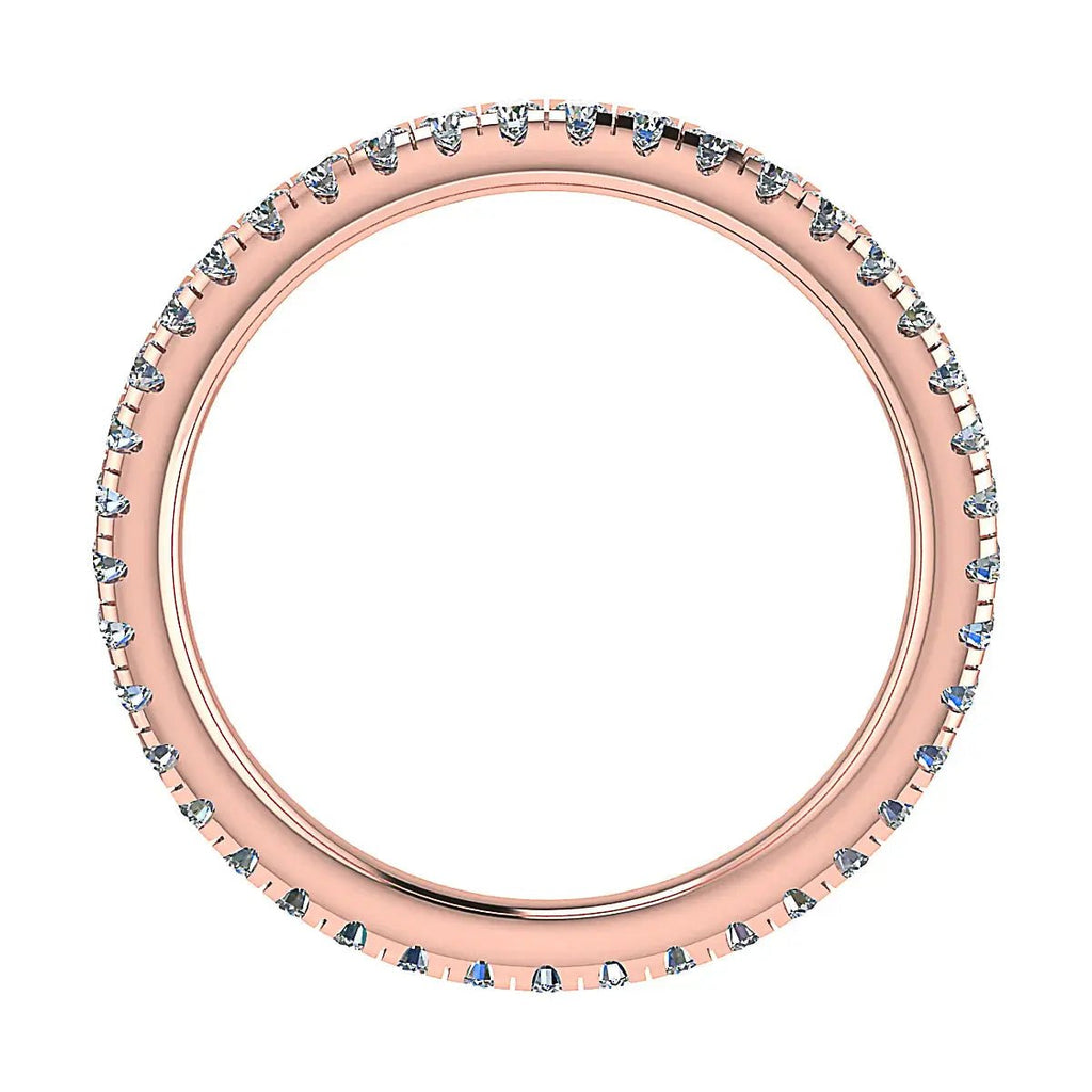 2mm Premium Micro Claw 100% - Lab - grown Diamond | 18k Rose Gold - Lester & Brown