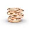 8.00mm Court Plain Wedding Band | 18K Rose Gold - Lester & Brown
