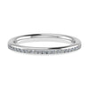 2mm Premium Round Channel Set 50% - Lab-grown Diamond | Platinum Lester & Brown
