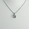 1ct Lab-Grown Diamond Pendant | 18k White Gold Lester & Brown