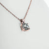 1ct Lab-Grown Diamond Pendant | 18k Rose Gold Lester & Brown
