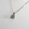 2ct Lab-Grown Diamond Pendant | 18k Rose Gold Lester & Brown