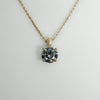 2ct Lab-Grown Diamond Pendant | 18k Yellow Gold Lester & Brown