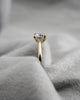 Round Yellow Gold Lab Grown Diamond Solitaire