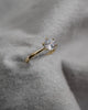 Round Yellow Gold Lab Grown Diamond Solitaire