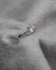 Round White Gold Lab Grown Diamond Solitaire