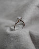 Round White Gold Lab Grown Diamond Solitaire