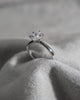 Round White Gold Lab Grown Diamond Solitaire