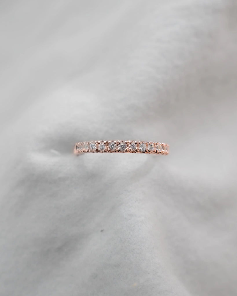 2mm Premium Micro Claw 50% - Lab-grown Diamond | 18k Rose Gold Lester & Brown