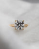 Round Yellow Gold Lab Grown Diamond Solitaire