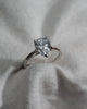 Pear Platinum Lab Grown Diamond Solitaire My Store