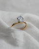 Pear Yellow Gold Lab Grown Diamond Solitaire My Store