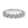 Marquise And Round Platinum Lab Grown Multi Stone Diamond Ring My Store