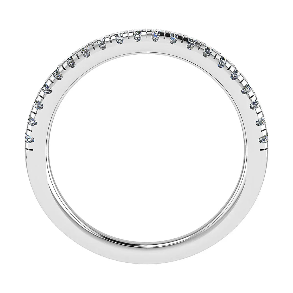 2mm Premium Micro Claw 50% - Lab-grown Diamond | 18k White Gold Lester & Brown