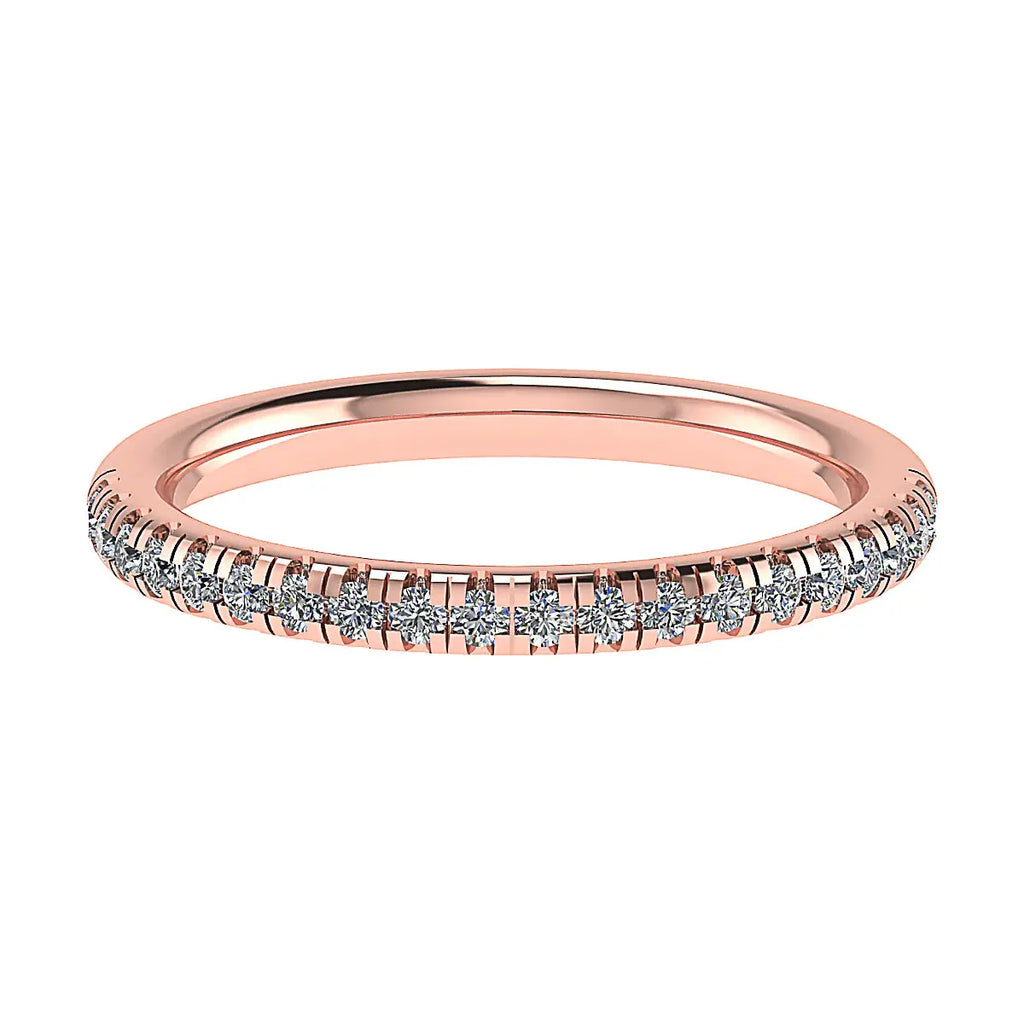 2mm Premium Micro Claw 50% - Lab-grown Diamond | 18k Rose Gold Lester & Brown