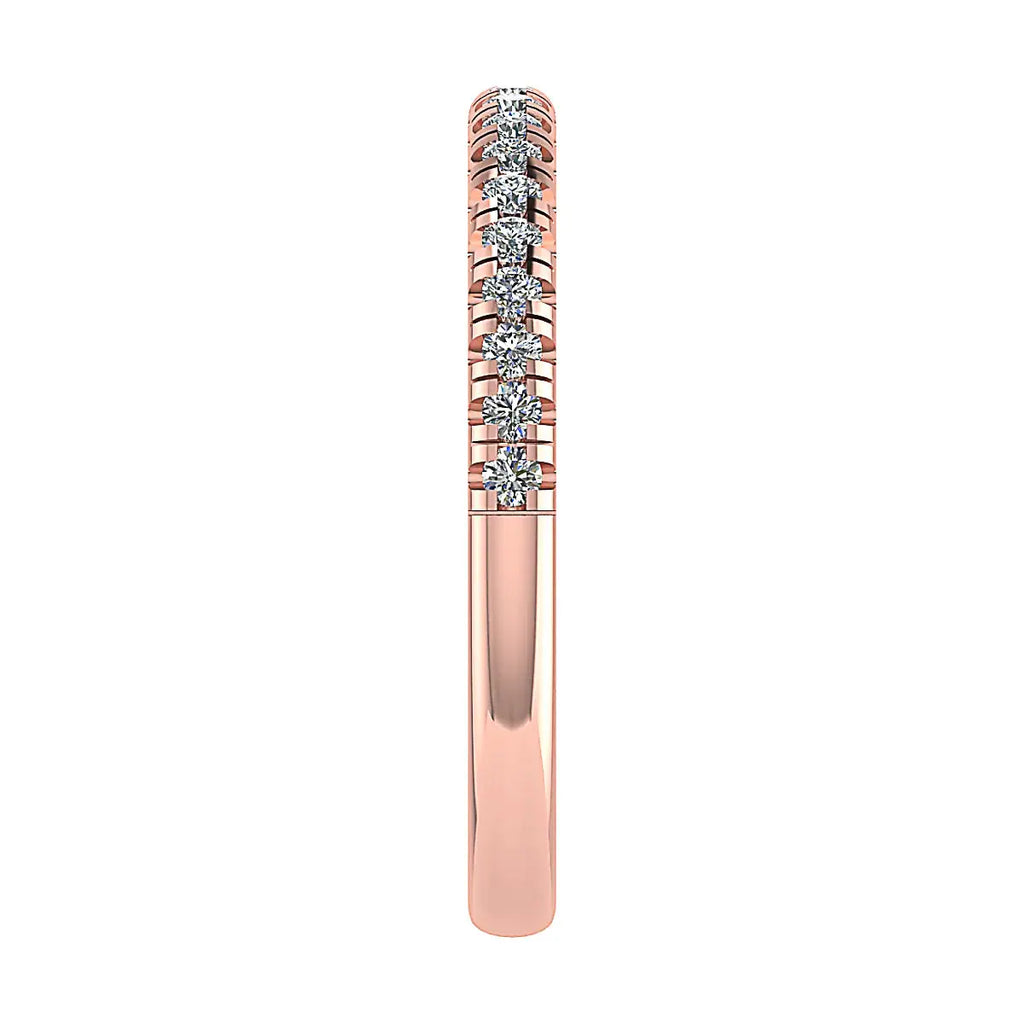 2mm Premium Micro Claw 50% - Lab-grown Diamond | 18k Rose Gold Lester & Brown