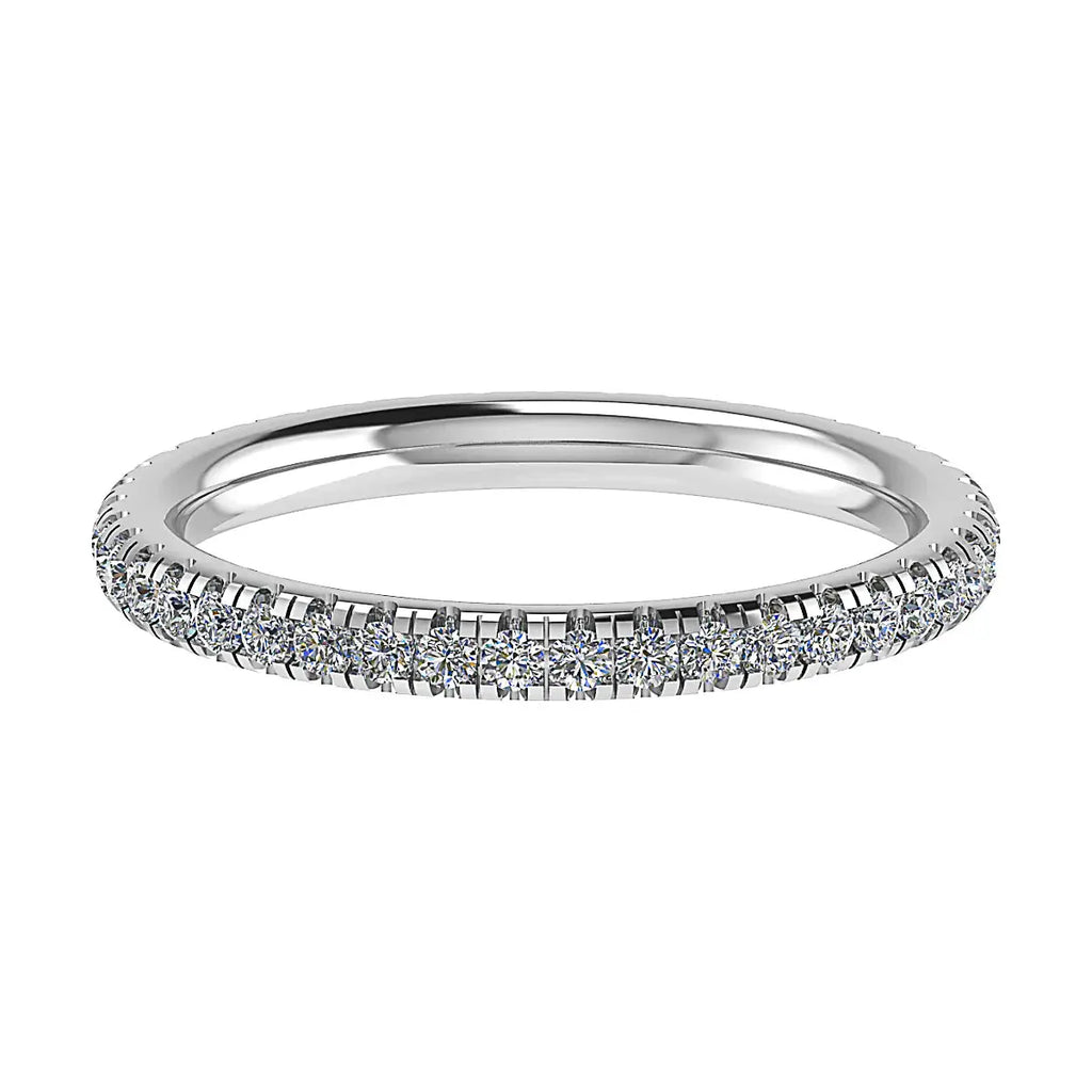 2mm Premium Micro Claw 100% - Lab-grown Diamond | Platinum Lester & Brown
