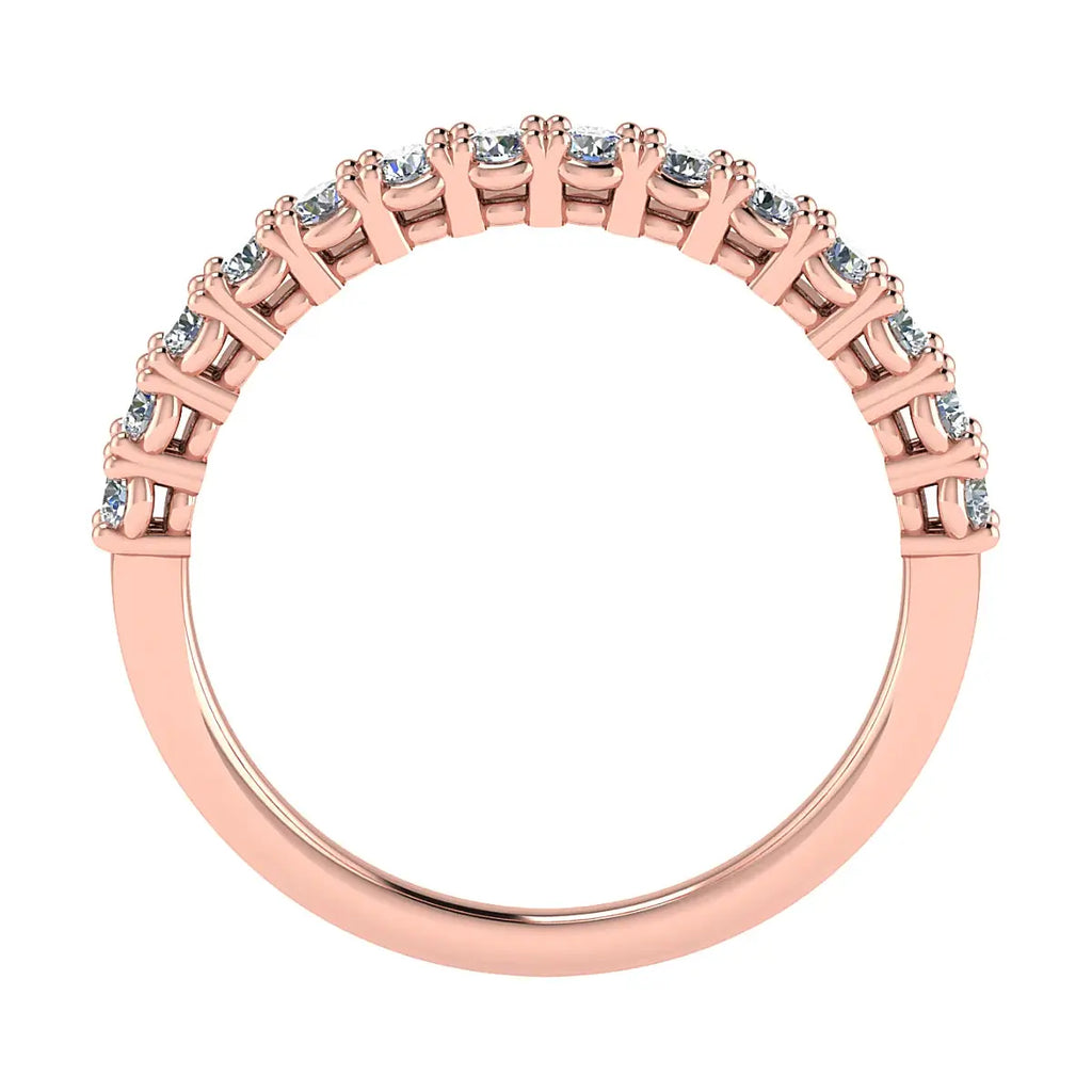 2.2mm Classic Claw Set 50% - Lab-grown Diamond | 18k Rose Gold Lester & Brown