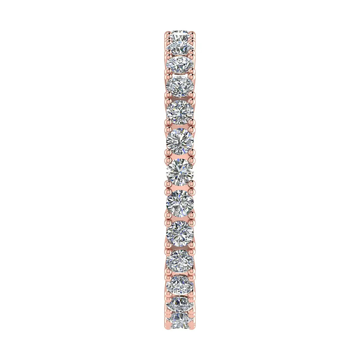 2.2mm Classic Claw Set 100% - Lab-grown Diamond | 18k Rose Gold Lester & Brown