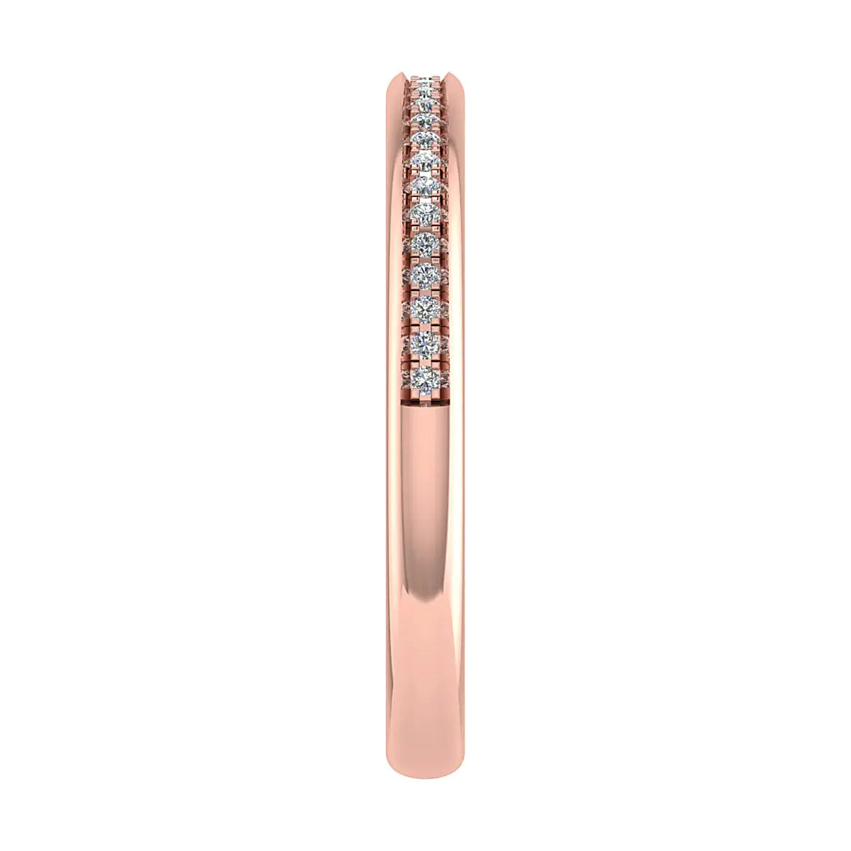 2mm Premium Grain Set 50% - Lab-grown Diamond | 18K Rose Gold Lester & Brown