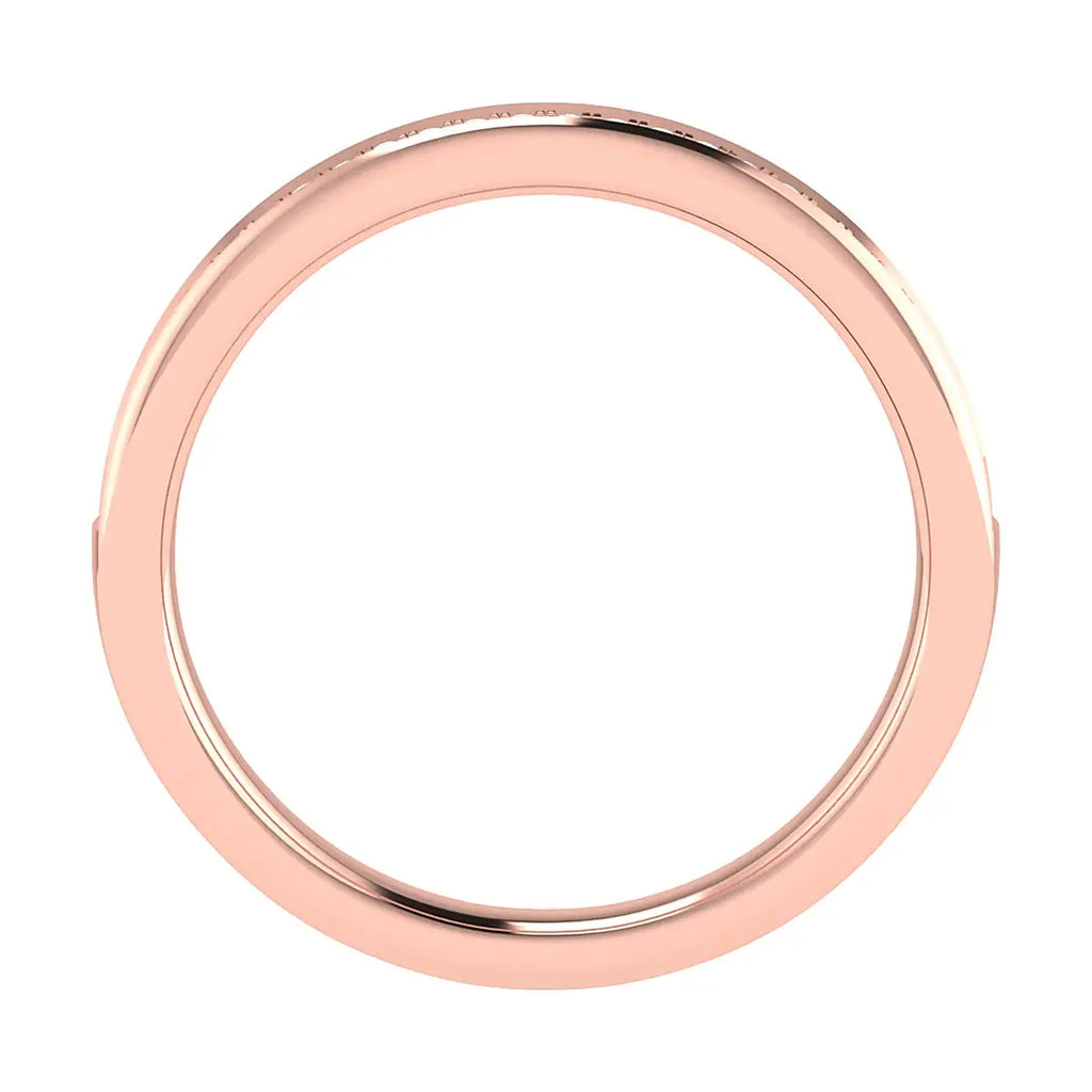 2mm Premium Grain Set 50% - Lab-grown Diamond | 18K Rose Gold Lester & Brown