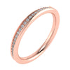 2mm Premium Grain Set 100% - Lab-grown Diamond | 18K Rose Gold Lester & Brown