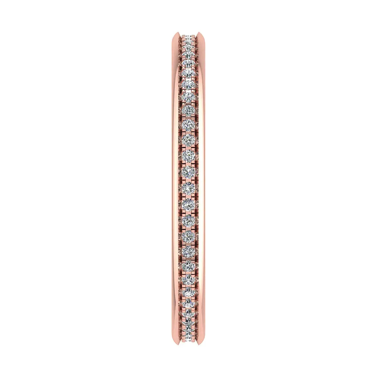 2mm Premium Grain Set 100% - Lab-grown Diamond | 18K Rose Gold Lester & Brown