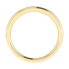 2.30mm Princess Channel Set 50% - Lab-grown Diamond | 18k Yellow Gold Lester & Brown