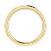 2.50mm Portait Baguette Channel Set 50% - Lab-grown Diamond | 18K Yellow Gold Lester & Brown