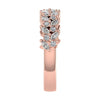Marquise And Round 18K Rose Gold Lab Grown Multi Stone Diamond Ring My Store