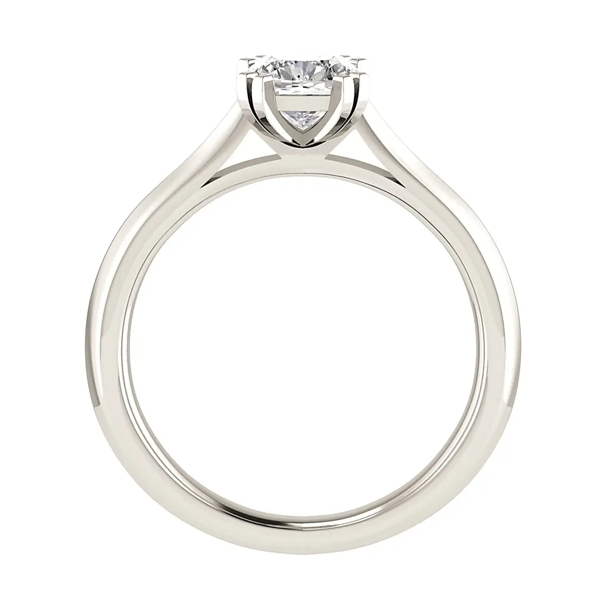 Cushion Platinum Lab Grown Solitaire My Store