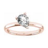 Pear White Gold Lab Grown Diamond Solitaire My Store