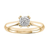 Cushion 18K Yellow Gold Lab Grown Solitaire - Lester & Brown