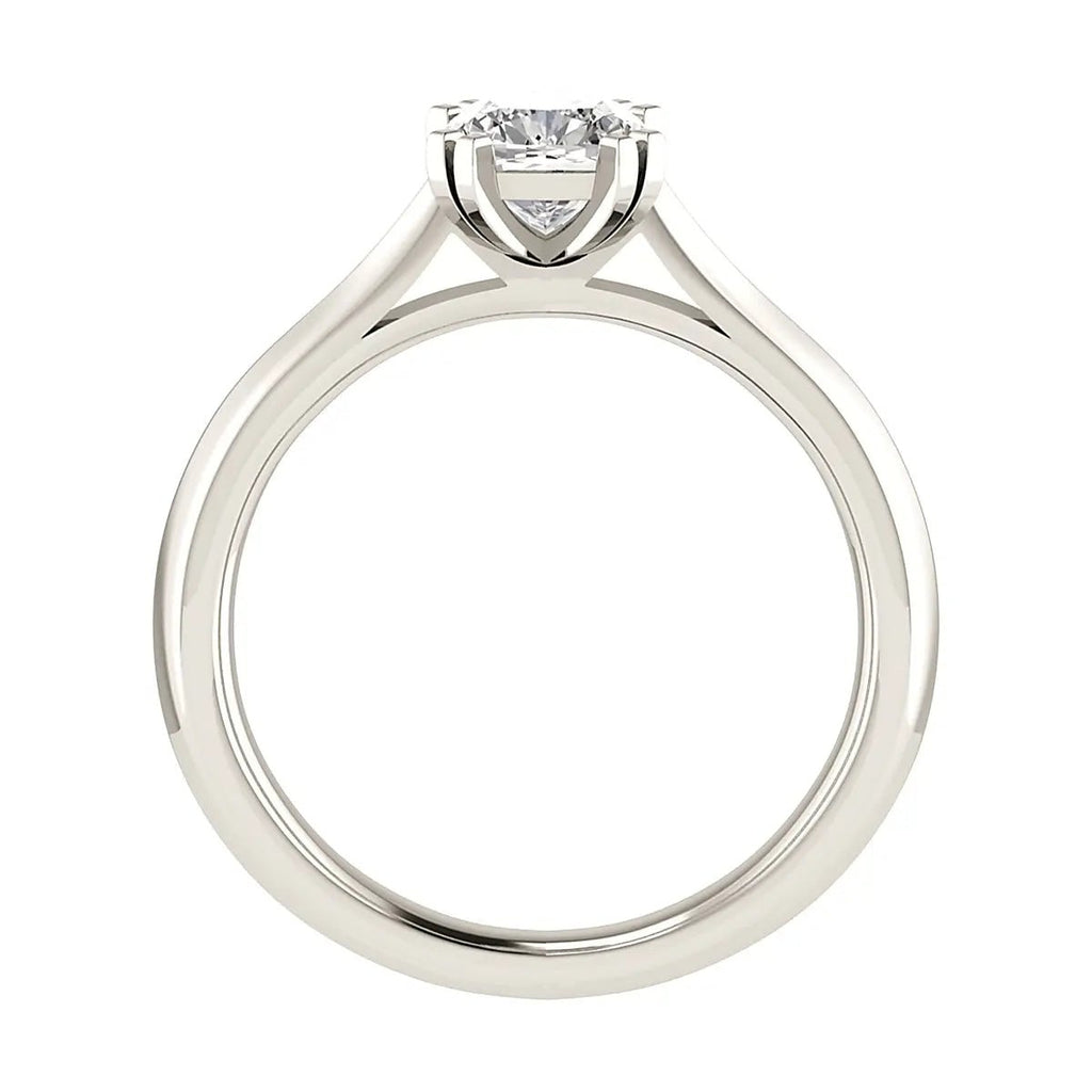 Cushion Platinum Lab Grown Solitaire - Lester & Brown