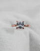 Cushion Rose Gold Lab Grown Solitaire (Hidden Halo) - Lester & Brown