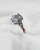 Oval & Pear Rose Gold Lab Grown Diamond Trilogy - Lester & Brown