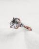 Oval & Pear Rose Gold Lab Grown Diamond Trilogy - Lester & Brown