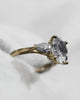 Oval & Pear Yellow Gold Lab Grown Diamond Trilogy - Lester & Brown