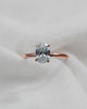 Oval Rose Gold Lab Grown Diamond (Hidden Halo) - Lester & Brown