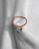 Oval Rose Gold Lab Grown Diamond Solitaire - Lester & Brown
