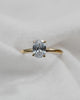 Oval Yellow Gold Lab Grown Diamond (Hidden Halo) - Lester & Brown