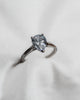 Pear Platinum Lab Grown Diamond Solitaire - Lester & Brown